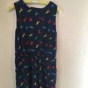 Pride Rainbow Unicorns Jumpsuit Romper L